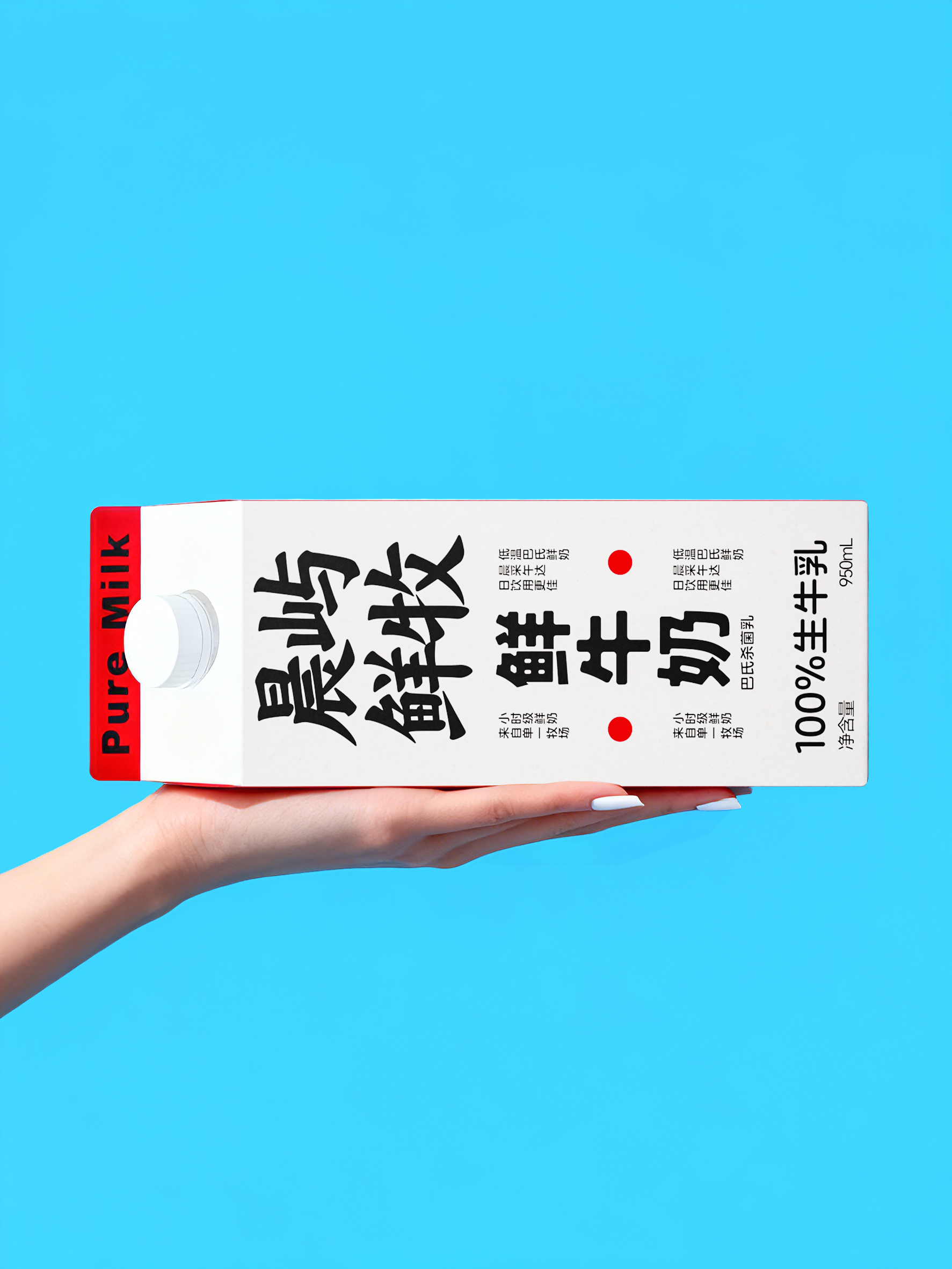 鲜牛乳｜包装设计
